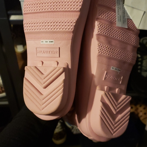 Hunter Original Chelsea Rain Boots Foxglove Pink - Picture 4 of 6